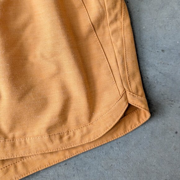 Prana Mariya Shorts in Gilded Sunset Yellow Orange Swim Beach Short medium - Picture 3 of 7